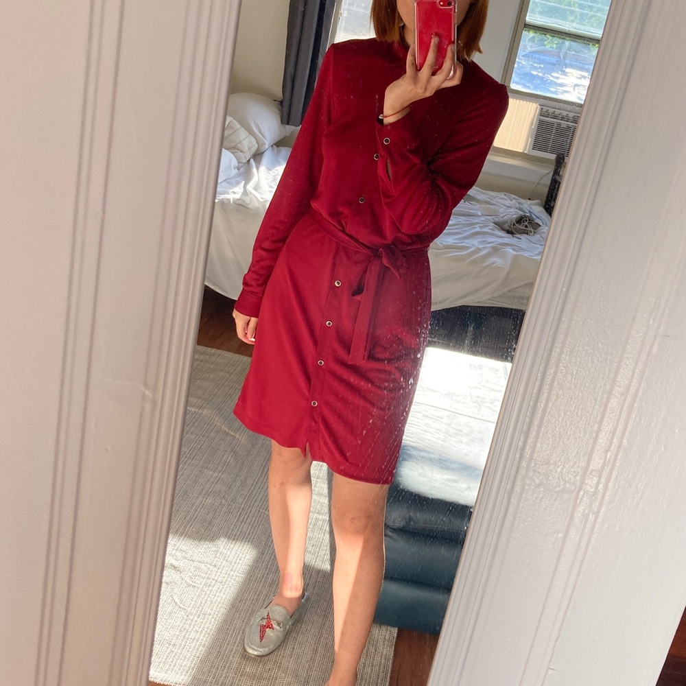 Tommy Hilfiger Shirt Button Dress